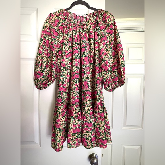 WORN ONCE!! Cotton dress from ZARA - Picture 8 of 8